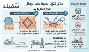 علاج فتق السرة عند الرجال